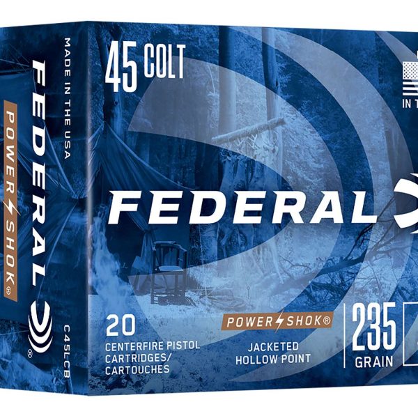 Federal PowerShok .45 Colt 235gr — 20 rds