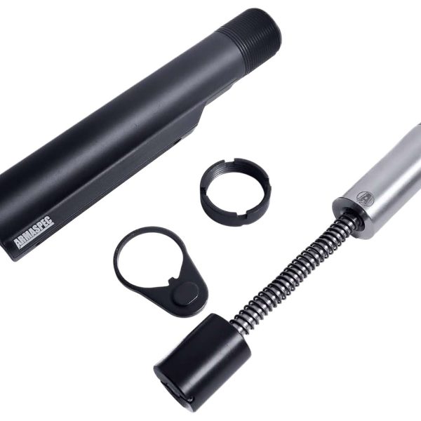 Armaspec ARM268-AR10 SMB-10 Buffer Kit Black/Silver AR-15 Gen3