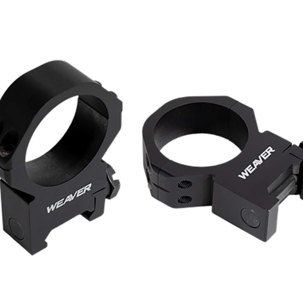 Weaver Mounts 99523 Precision Tactical  Black Aluminum 30mm Tube Extra High
