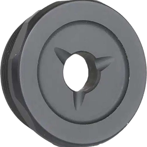 Jk Armament JK155LTEC30 LT Flash Reducer End Cap 30Cal Fits Aluminum Hard Anodized Black