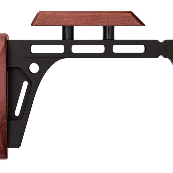 Woox SH.STK122.03 Forty-Seven Edge Stock Fixed Aluminum/American Walnut