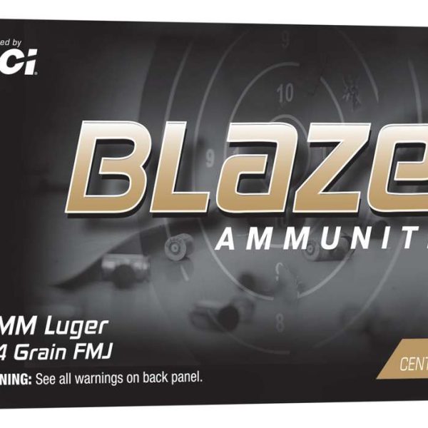 CCI Blazer 9mm 124gr — 100 rds