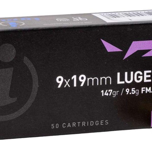 IGMAN 3877002037207      9MM 147GR FMJ       50/20