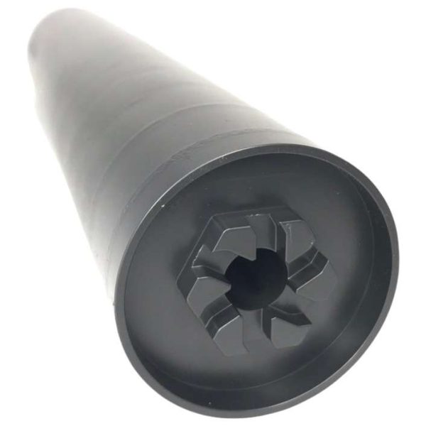 Fuqua Precision Machining DACH30TIBLK Dirty Dachshund 30Cal 1.60" Black Titanium 1.375"x24