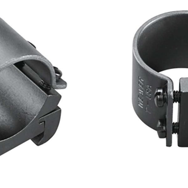 Weaver Mounts 49143 Sure Grip Windage Adjustable Rings  Matte Black 1" Medium
