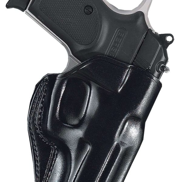 Galco SG456B Stinger  OWB Black Leather Belt Loop Fits Bersa Thunder Right Hand