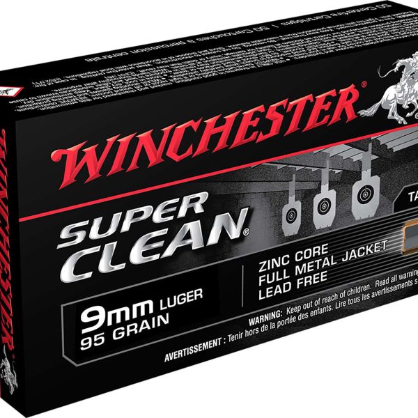 Winchester Super Clean 9mm 90gr — 50 rds