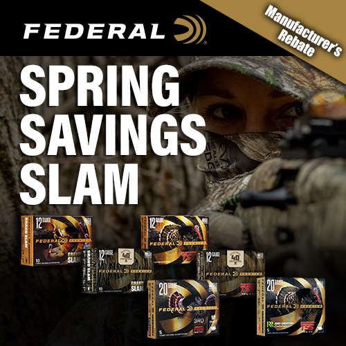 Federal Spring Savings Slam Rebate
