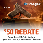 Stoeger STR-Series Carry Tough Rebate — $50 back