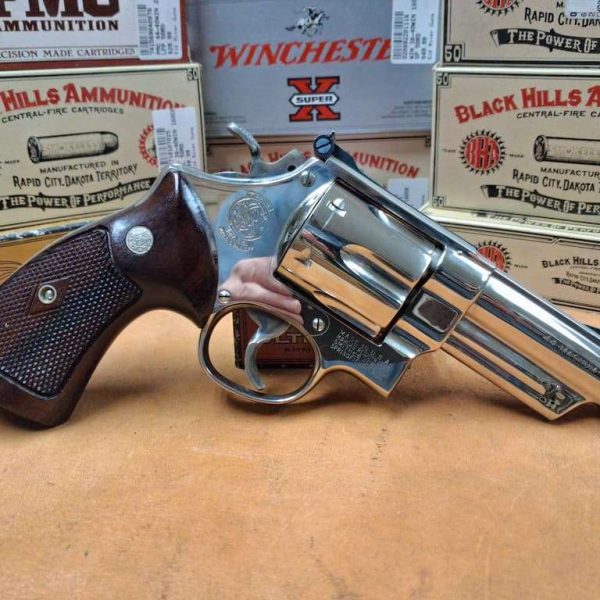 Smith & Wesson Pre-Model 29 — 5-Screw .44 Magnum | Factory Nickel | 4-inch Barrel | S169056