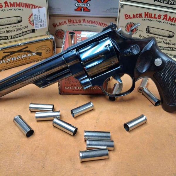 Smith & Wesson Pre-Model 29 — 5-Screw .44 Magnum | First-Year 1956 | Factory Letter, Case & Papers | S165753