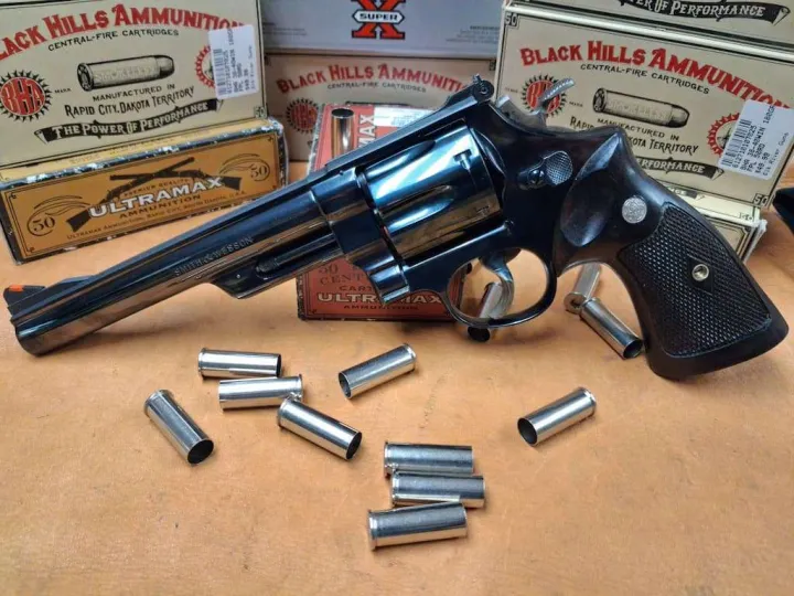 Smith & Wesson Pre-Model 29 — 5-Screw .44 Magnum | First-Year 1956 | Factory Letter, Case & Papers | S165753