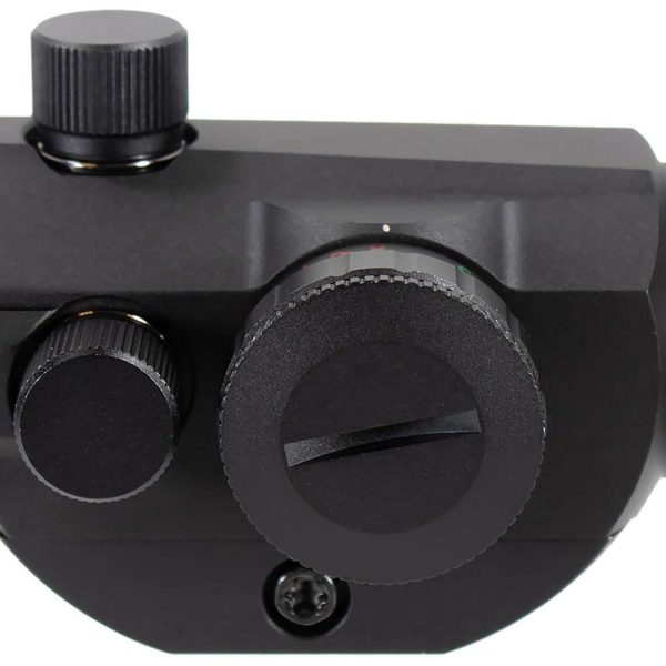 Aim Sports RTDT125 Micro Dot  Matte Black 1x20mm Red/Green Dual Illuminated