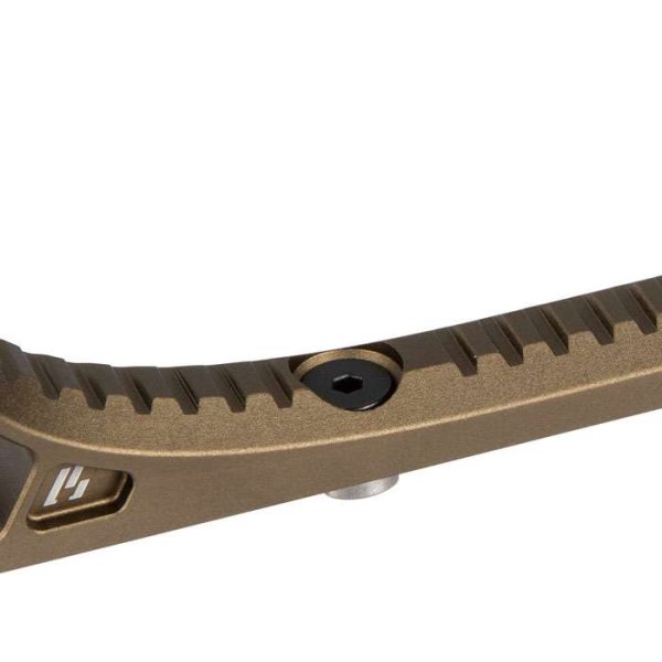 Strike LINKCFGFDE Link Curved ForeGrip AR-Platform Flat Dark Earth Aluminum