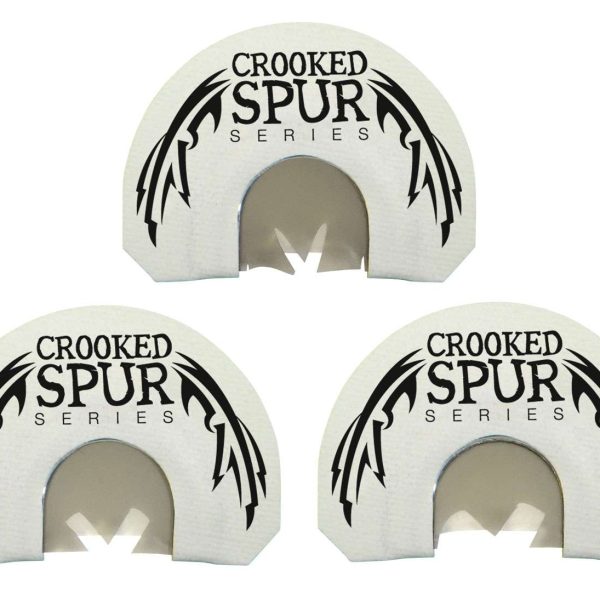 Foxpro CSGSCOMBO Crooked Spur Ghost Spur Combo Diaphragm Call, Attracts Turkey,  Triple Prophylactic Reeds