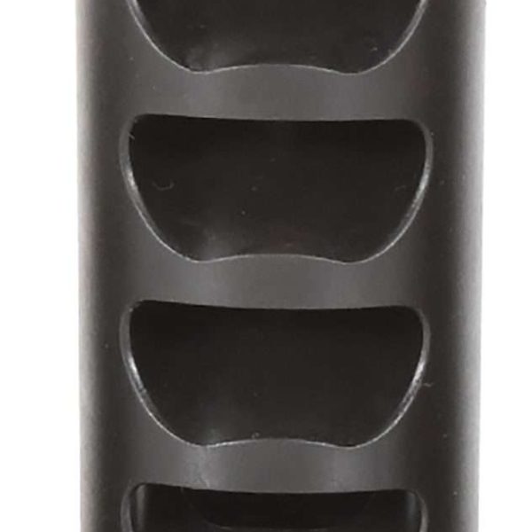 American Precision Arms G2F5838N Gen 2 Fat Bastard Self Timing Brake Black Nitride Stainless Steel with 5/8"-24 tpi Threads, 3.30" OAL & 1.115" Diameter for 338 Cal Rifle