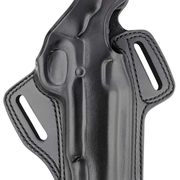 Galco FL212RB Fletch  OWB Black Leather Belt Slide Fits 1911 Right Hand