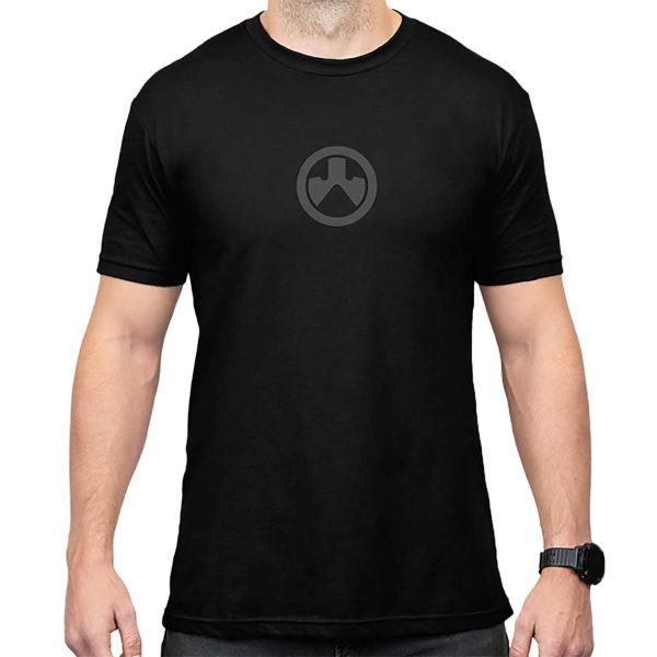 Magpul MAG1115-001-S Icon Logo  Black Cotton/Polyester Short Sleeve Small