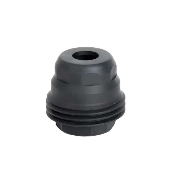 Jk Armament JKMDHDM111624 Minimalist  45Cal Fits 1" Long 11/16"x24 Stainless Steel Nitride Black