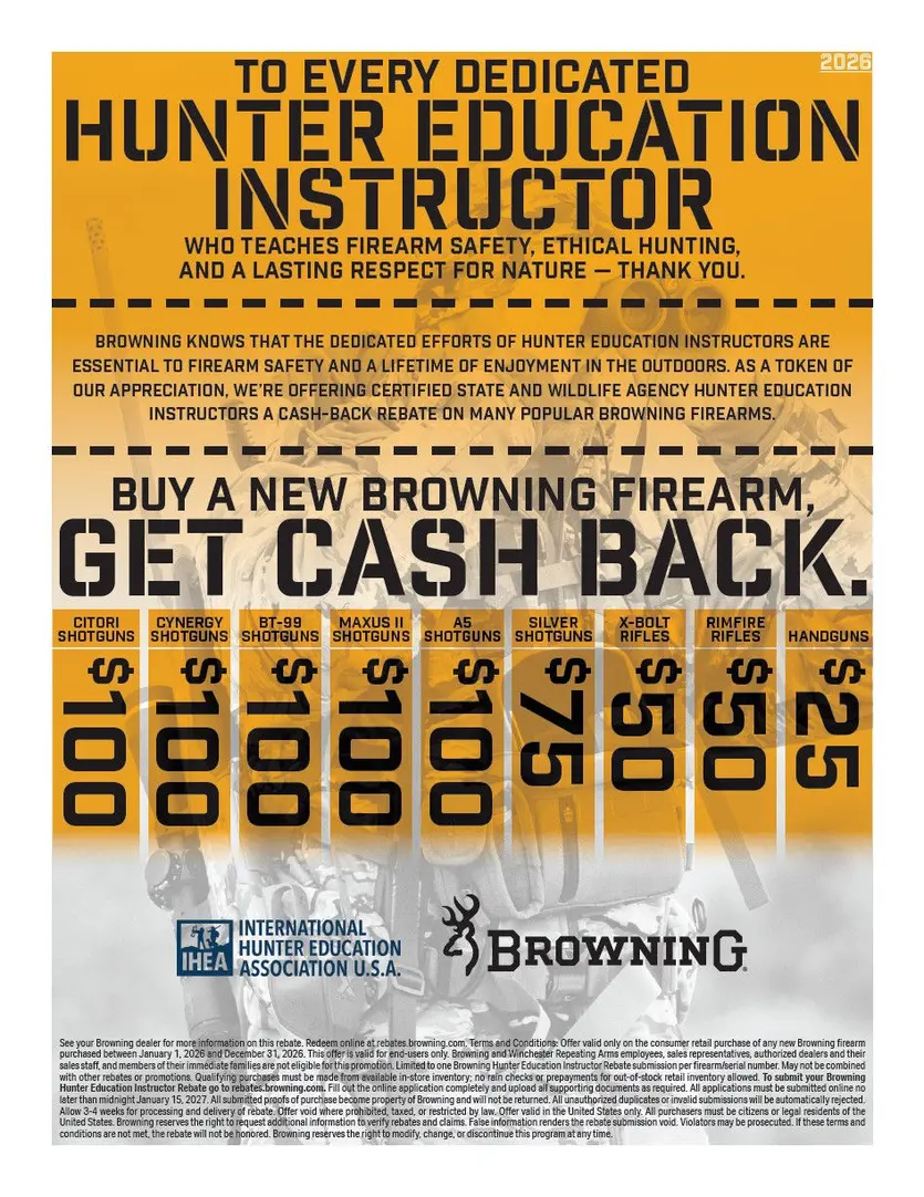 Browning Rebate
