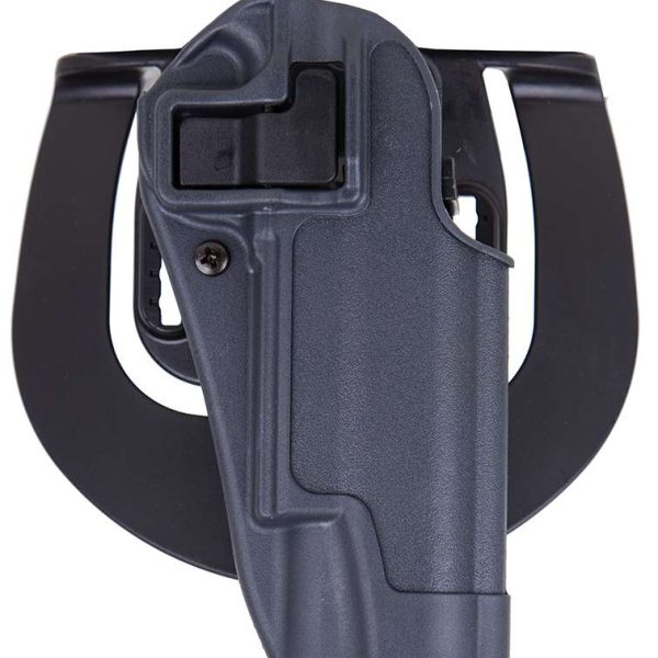 Blackhawk 413503BKR Serpa CQC Sportster OWB Size 03 Gun Metal Gray Polymer Paddle Fits 1911 Government & Clones Right Hand