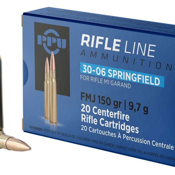 PPU Standard Rifle .30-06 150gr — 20 rds
