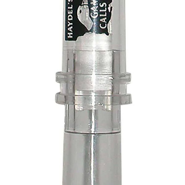 Haydel's Game Calls XLS83 Avian Extra Loud Open Call Specklebelly Sounds Attracts Geese Clear Polycarbonate
