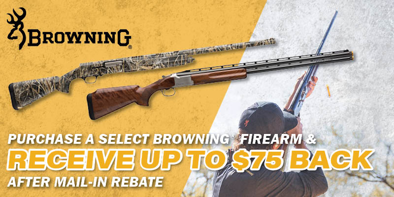 Browning Summer Firearms Rebate