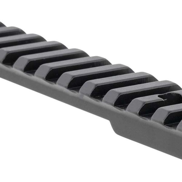 Talley PSM258763 Fierce Picatinny Rail  Black Anodized Short Action 20 MOA