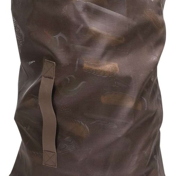 Higdon Outdoors 37179 Decoy Bag  Large Black PVC Coated Mesh 51" x 18" x 15" Holds up to 56 Standard Decoys