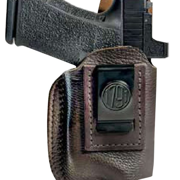 1791 Gunleather ORLBFCD4BRWR Fair Chase Light Bearing IWB Size 04 Brown Leather