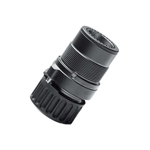 B&T Firearms SD-145504 HUB Adapter  7.62 Black Titanium/Stainless Steel