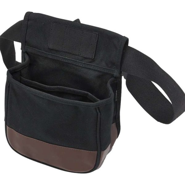 USP P23010  DIVIDED SHELL POUCH BLK/BRN