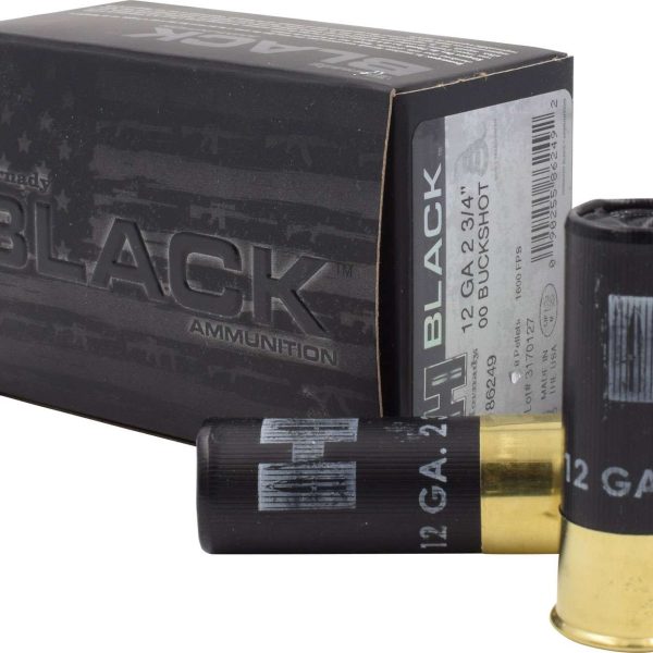 Hornady Black 12 ga 00 Buck — 10 rds