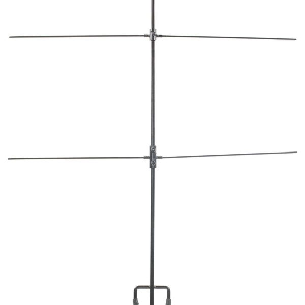 SME SMETGTST Double Paper Target Stand Black Steel Includes 8 Metal Clips