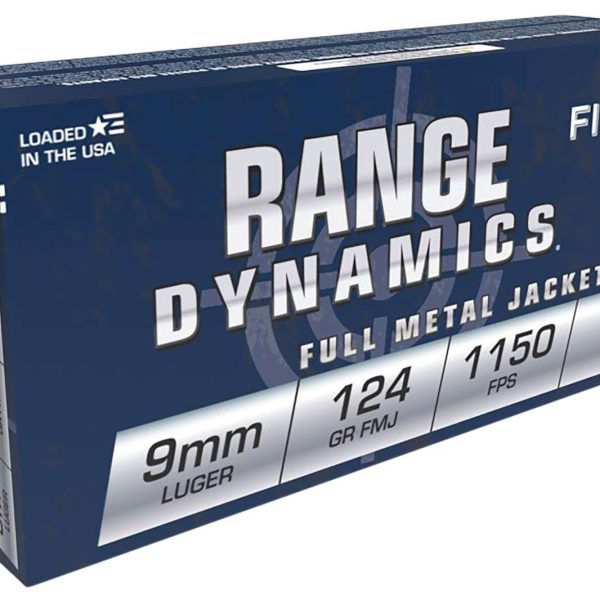 Fiocchi Centerfire Pistol 9mm 124gr — 50 rds