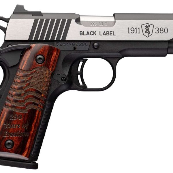BRO 1911-380 BLACK LABEL MEDALLION 250 380ACP 3.6