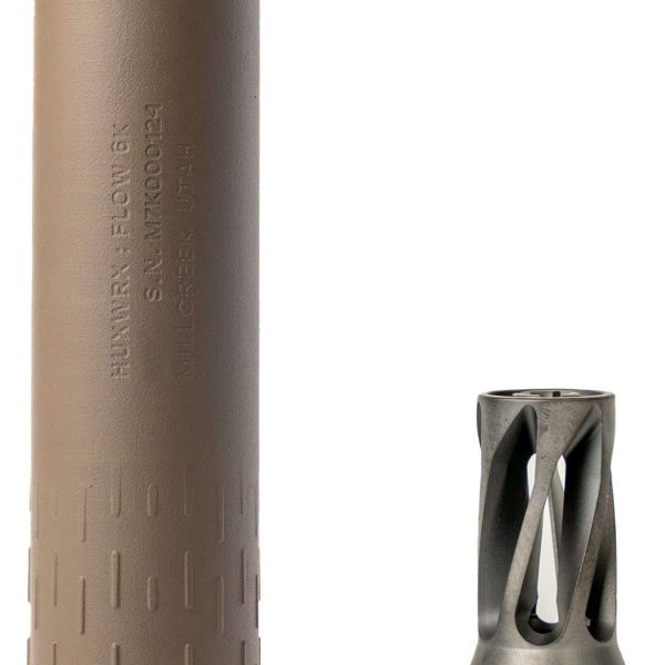 HUXWRX SUPPRESSOR FLOW 6K FDE 5/8X24