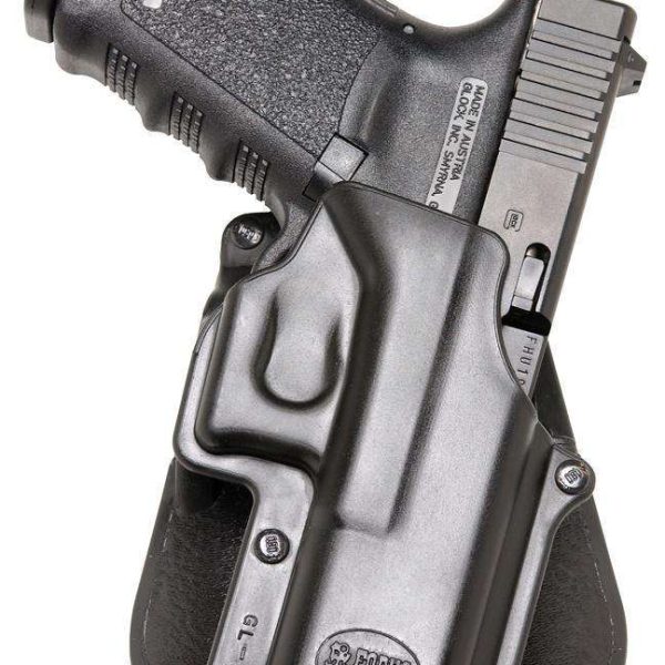 Fobus Standard Paddle Holster for Glock 20|Glock 21|Glock 37|Glock 38 Black Right Hand