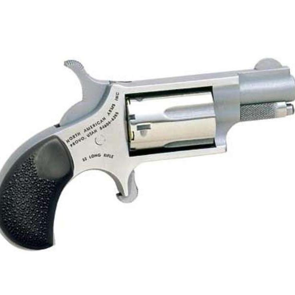 NORTH AMERICAN ARMS MINI 22LR REV 1-5/8" SS RUBBER