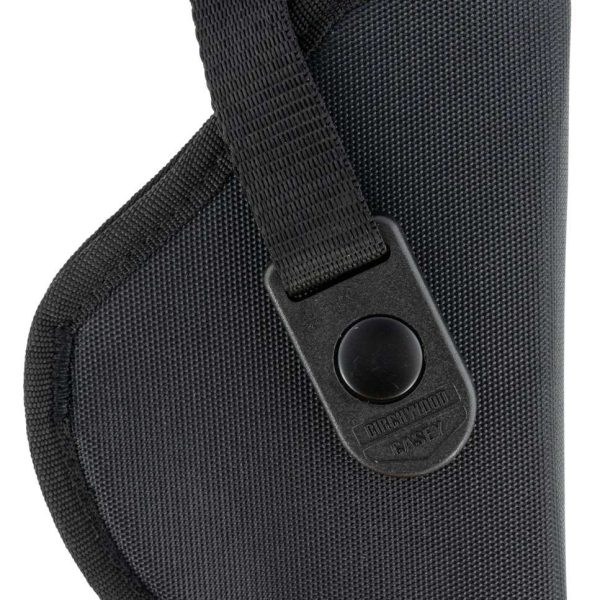 Birchwood Casey NH08 Nylon  OWB Size 08 Black Nylon Belt Loop Fits Compact  3-3.5" Ambidextrous