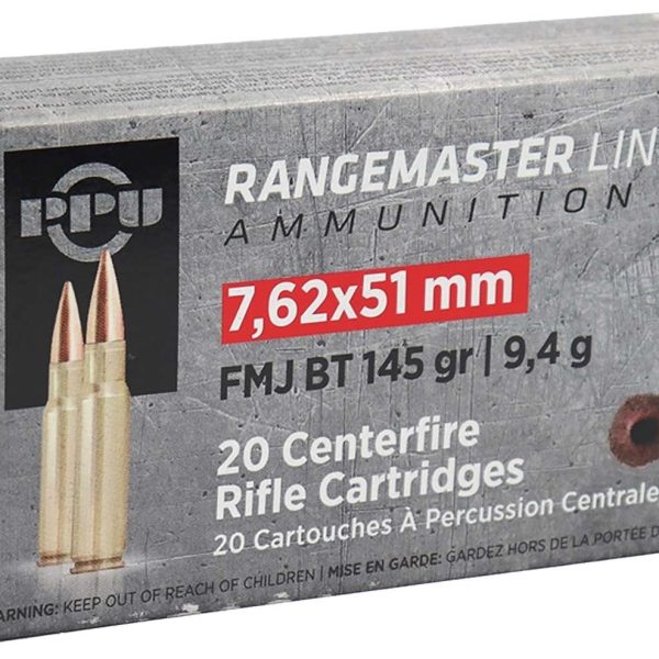 PPU RangeMaster .308 Win 145gr — 20 rds