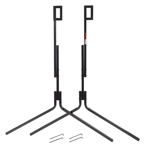 Viking Solutions VKSVGK004 Adjustable Target Stand  Black Steel