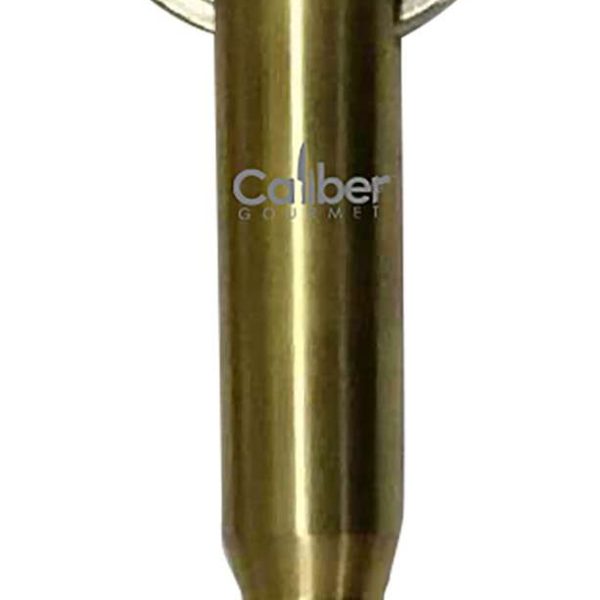 Caliber Gourmet CBGDB104020  Bottle Opener/Whistle Gold Fired Shell Casing