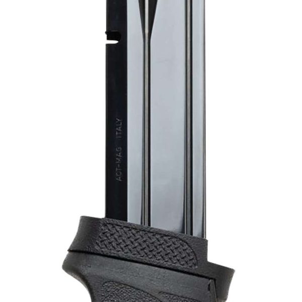 Xtech Tacitcal XTT140FPCEXTMAG   22rd 9mm Fits FPC & M&P9 Compact Black Stainless Steel