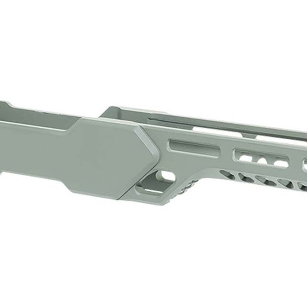 Timber Creek Outdoors ERC1022OD Enforcer Rifle Chassis OD Green Aluminum Fits Ruger 10/22 Compatible w/ MSR Buffer Tubes