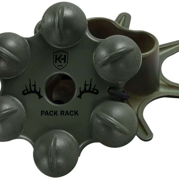 Knight & Hale KHD1019  Pack Rack Attracts Deer Species Dark Green Plastic
