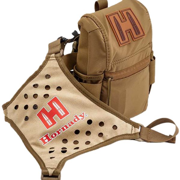 Hornady 99163 Bino Case  Tan Harness Magnetic Closure