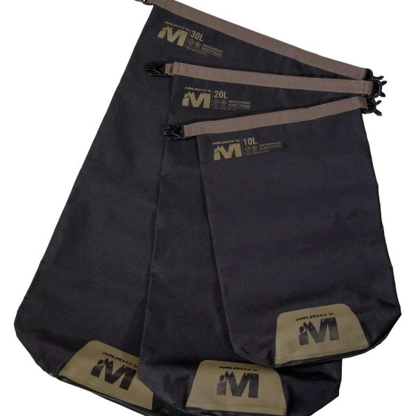 MUDDY MUD-WDB-SET-BLK      WTRPROOF DRY BAG SET