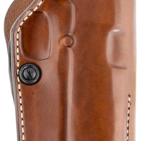 Galco PHX212 Phoenix  OWB Tan Leather Belt Loop Fits 1911 Fits 5" Barrel Right Hand